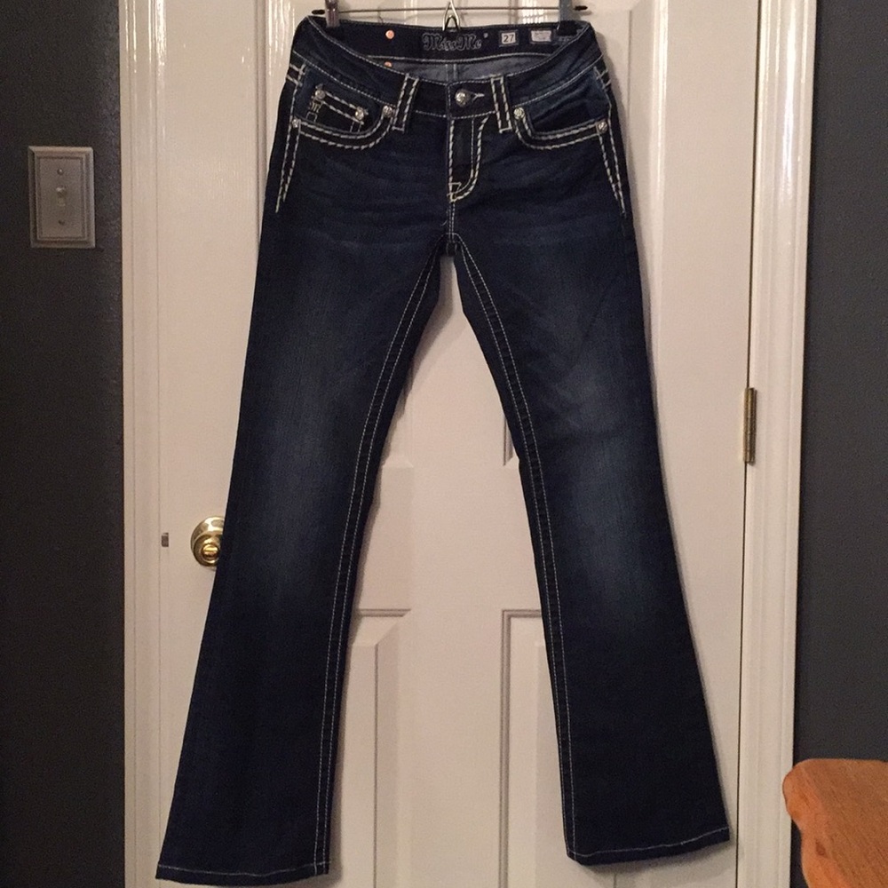 Miss Me Size 27 Signature Boot Jeans